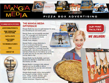 Tablet Screenshot of mangiamedia.com